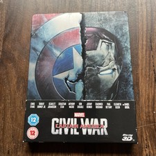 Captain America: Civil War 3D/2D Limited Edition Blu-ray Steelbook