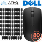 OPAKOWANIE 80 sztuk Dell MS116-BK USB Przewodowa mysz optyczna Czarna Scroll Wheel Laptop NOWA