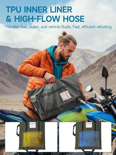 Moman Armadillo Bag 2 Gallon Liquid Reservoir Bag for Motorcycles UTVs ATVs - Bild 3 von 9