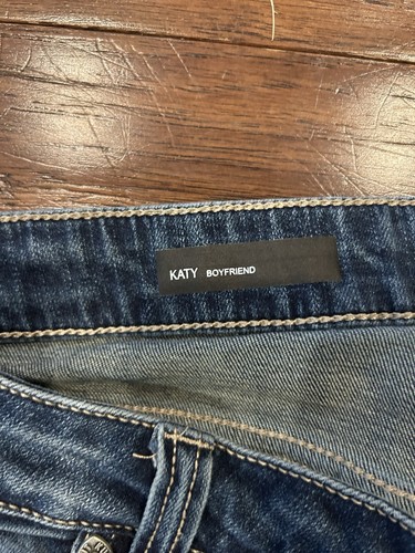 Kut From The Kloth Jeans Womens 16W Blue Katy Boyfriend Dark Wash Denim - Picture 5 of 8