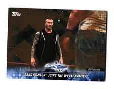 2018 Topps WWE Road To Wrestlemania Randy Orton Joins The Wyatt Family