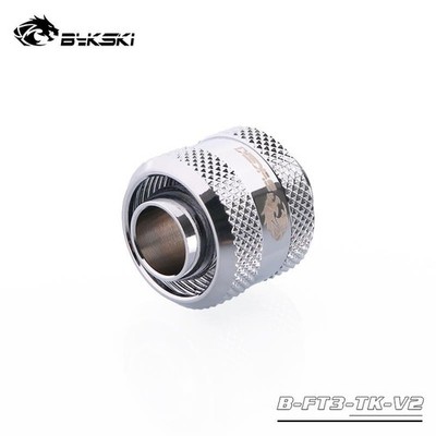 Bykski B-FT3-TK-V2 FlexiTube Kompressionsbeschlag 16/10 mm - silber