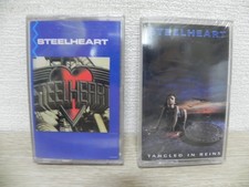 Steelheart - S/T + Tangled In Reins KOREA Diff Tracks Cassette Tape / SEALED NEW
