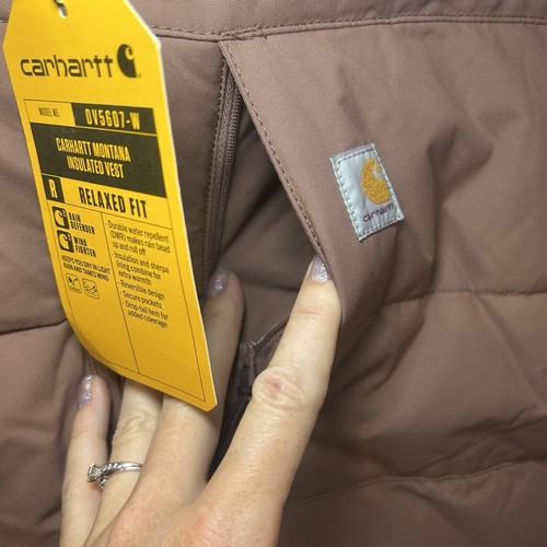 Carhartt Gilet Donna Montana Isolato Reversibile Taglia XXL(20) Vestibilità Relaxed - Foto 4 di 12