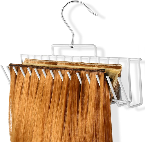 Hair Extension Holder, Hair Hanger Holds Extra Wide Weft, Full Length Weft, Brai - Picture 10 of 12