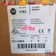 NEW Sealed AB 1761-L10BWA MICROLOGIX 1000 Controller AB 1761L10BWA US Free Tax