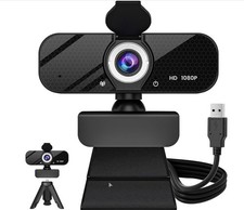 1080P Full HD USB Webcam for PC Desktop,Laptop Web Camera with Microphone