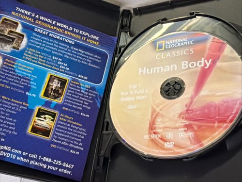 RARE Human Body (DVD, 2011) National Geographic Classics 3-Disc Set - Picture 5 of 5