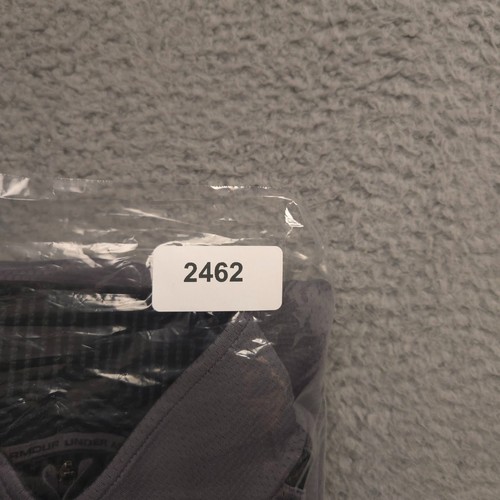 Under Armour ColdGear Quarter Zip Pullover Men XL Gray Black Loose Infrared - Picture 11 of 11