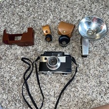 Kodak Signet 50 35MM Rangefinder Camera Vintage, Ektanar 44MM F2.8 Case. READ