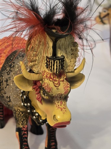 Cow Parade Moolin Rouge 2006 #7734 Westland Giftware. - Picture 2 of 10