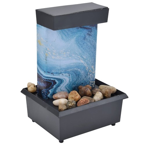 Led Tabletop Fountain Waterscape Marble Decoration Desktop USB Circulation Or... - Picture 2 of 9