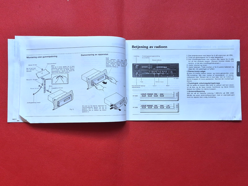 Pioneer KP-2020 and KP-2030 Owners manual Operating Instructions (SWEDISH) - Picture 7 of 12