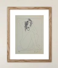 Pablo Picasso, Original Signed Print with COA and $3,500 Appraisal.