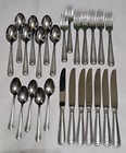 Oneida  CARRANZA 26 piece SET Stainless Flatware KNIVES FORKS SPOONS SILVERWARE