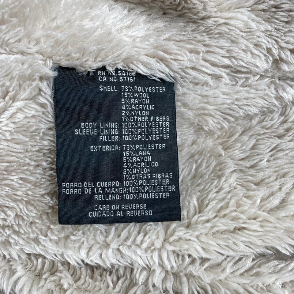 G.H. Bass & Co Sherpa Forrada Buffalo Camisa Chaqueta a Cuadros Roja Negra Para Hombre’s L Foto 4 de 4