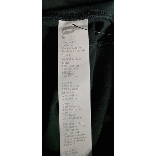 Fabletics Womens Leggings Green Size 1X NWT - Picture 4 of 5