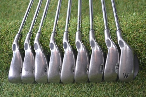 Callaway BIG BERTHA 2002 Iron Set 3-10 W 9pc RH N.S.PRO 950GH Steel Stiff Men - Picture 6 of 15