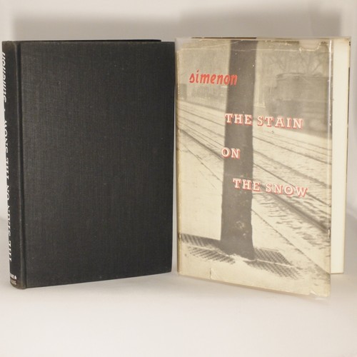 * Rare * Georges Simenon The Stain on the Snow First UK Edn 1st Impression 1953 - Imagen 5 de 6