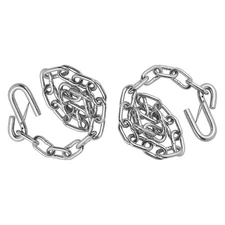 Fulton 24" Trailer Hitch Durable Steel Safety Chain w/ S-Hook & Latch (Open Box)