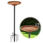 Bird Bath for Outside, Garden Birdbaths for Outdoors, 62 in Tall Bird Bath wi.