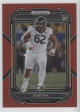 2023 Panini Prizm Draft Picks Red Prizm /299 Siaki Ika #184 Rookie RC