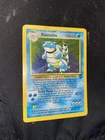 Pokémon Blastoise 2/102 Base Set Holo Holographic Card - Original