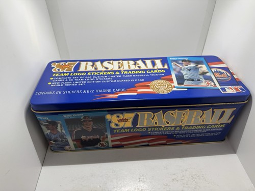1987 FLEER GLOSSY Baseball  TIN Complete Set  SHIPS SAME DAY - Picture 2 of 6
