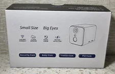 JAVISCAM Small Size Big Eyes Mini Camera Security Baby Live 4K FCC ID: 2A5FR-H5