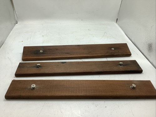 3x Vintage Redwood Ersatzlatten Rasen Terrasse Liegestuhl NUR HOLZLATTEN - Bild 2 von 11
