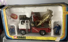 CORGI TOYS  #1142 HOLMES WRECKER TRUCK NEAR MINT WITH ITS LATER TYPE BOX