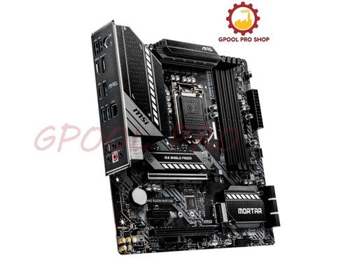 MSI MAG B460M MORTAR/WIFI B460 Motherboard LGA 1200 ddr4 USB 3.2 Turbo M.2 MATX - Picture 4 of 14
