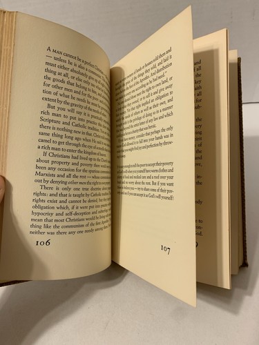 1949 “Seeds of Contemplation” Thomas Merton Essays 1st Edition, Burlap Boards - Foto 12 di 14