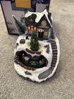 Homebase 637196 Village & Train Moving Musical LEF Decoration Battery Powered