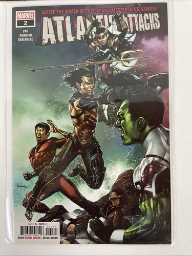 Atlantis Attacks 2020 #1-5 Komplettsatz Marvel Comics Namor Submariner - Bild 3 von 6