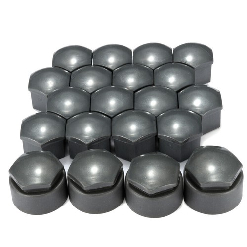 FOR AUDI A2 A3 A4 A5 A6 A7 Q5 17mm WHEEL NUT BOLT COVERS LOCKING COVER CAPS - Picture 4 of 12