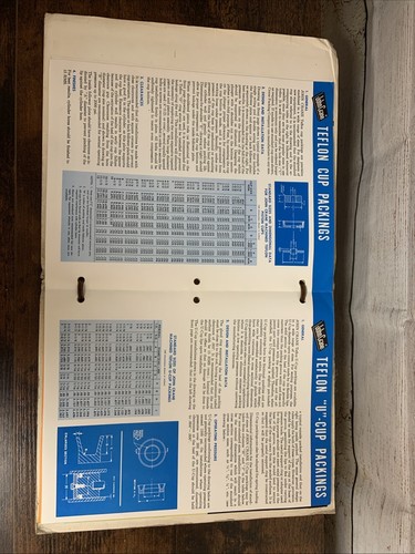 John Crane Handbook Catalog Parts Catalog Bulletin Chemlon Vintage Original - Picture 7 of 15