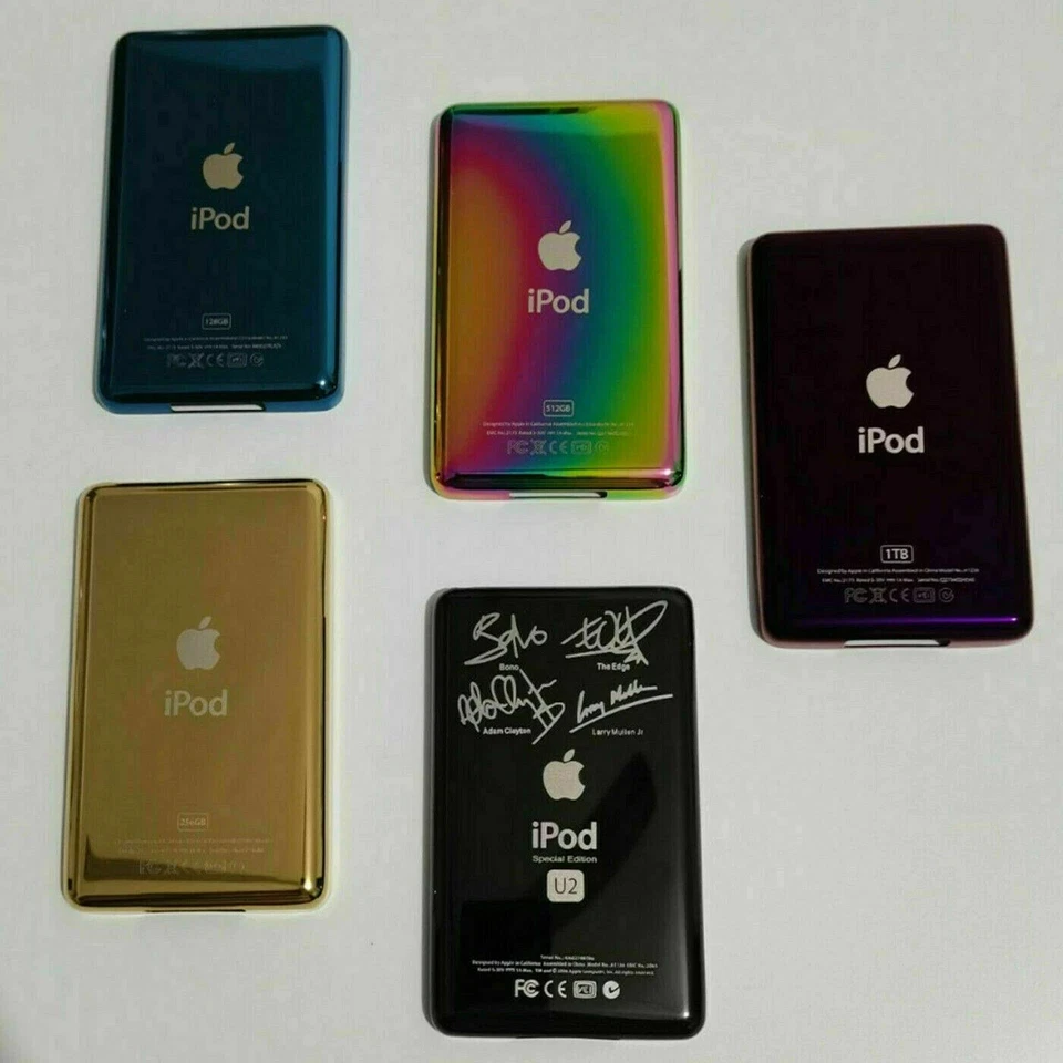 IPod Classic 6/7th Video 5/5.5th back Housing Cover Case Thin/Thick -- 6 Colors - Image 3 of 4