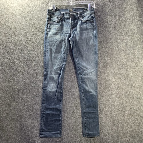 Citizens of Humanity Jeans Denim Damen 28 Blau Ava Low Rise Straight Leg - Bild 1 von 13