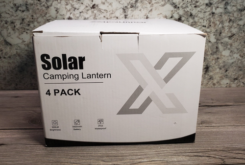 Linterna LED Portátil Plegable para Camping XTAUTO Ligera Impermeable Solar USB - Imagen 2 de 5