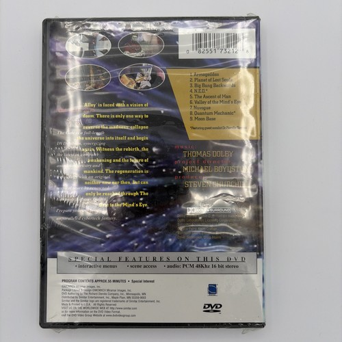 The Gate to the Mind's Eye DVD A Computer Animation Odyssey Thomas Dolby NEW - Imagen 2 de 2