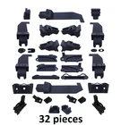 Complete Repair Kit For Fiat 500C Cabrio Soft Top Roof 32 Pieces