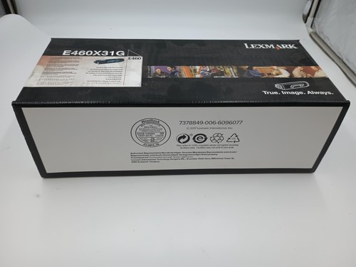 GENUINE OEM LEXMARK E460X31G E460 EXTRA LARGE HIGH YIELD BLACK TONER CARTRIDGE - Picture 7 of 7