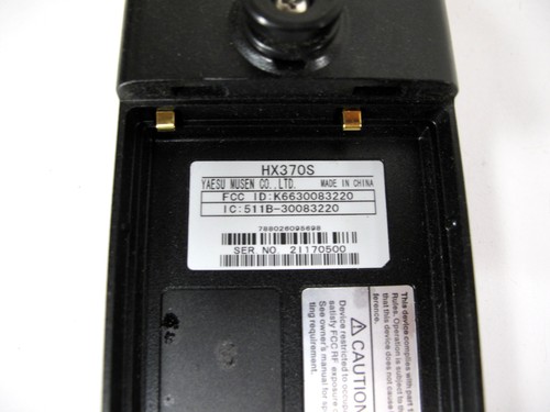 Radio transceptor marino VHF estándar Horizon HX370S - Imagen 3 de 4