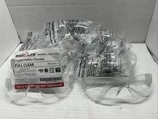 Qty. 12 BISON LIFE Safety Glasses Meets ANSI Z87.1 - NEW