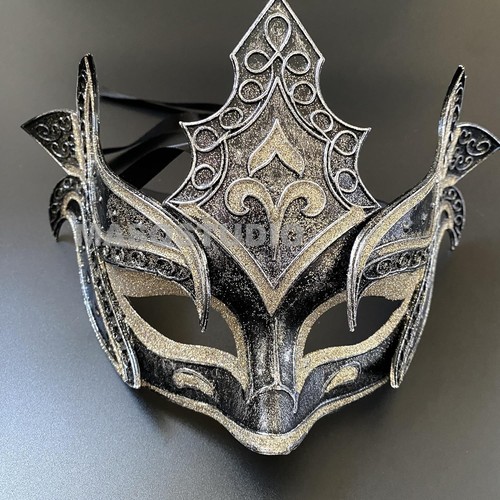 Mens Masquerade Mask Warrior Helmet Military Cosplay Dress Up Halloween Party - Picture 15 of 32
