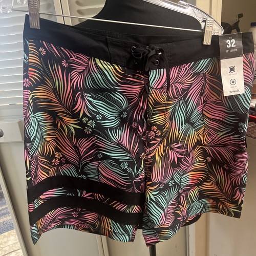 Hurley Men's Phantom-Naturals 18” Boardshorts- size 32 retails for $50