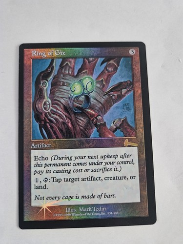 MtG Ring of Gix - Urza's Legacy Foil NM
