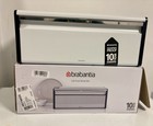 Brabantia Fall Front Bread Bin. Fresh White. Brand New Boxed. Perfect Gift
