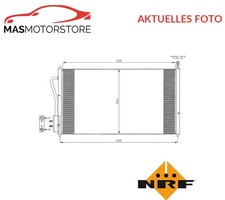 KONDENSATOR KLIMAANLAGE NRF 35345 A FÜR FORD FOCUS 1.4L,1.6L,1.8L,2L